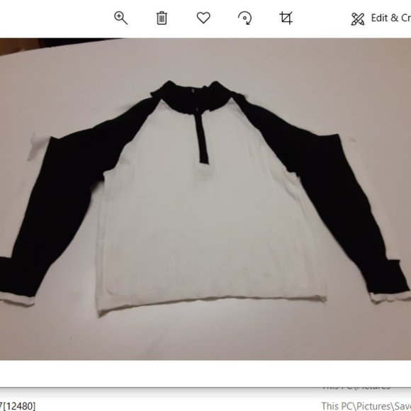 Sweaters - Ribbed half zip sweater
